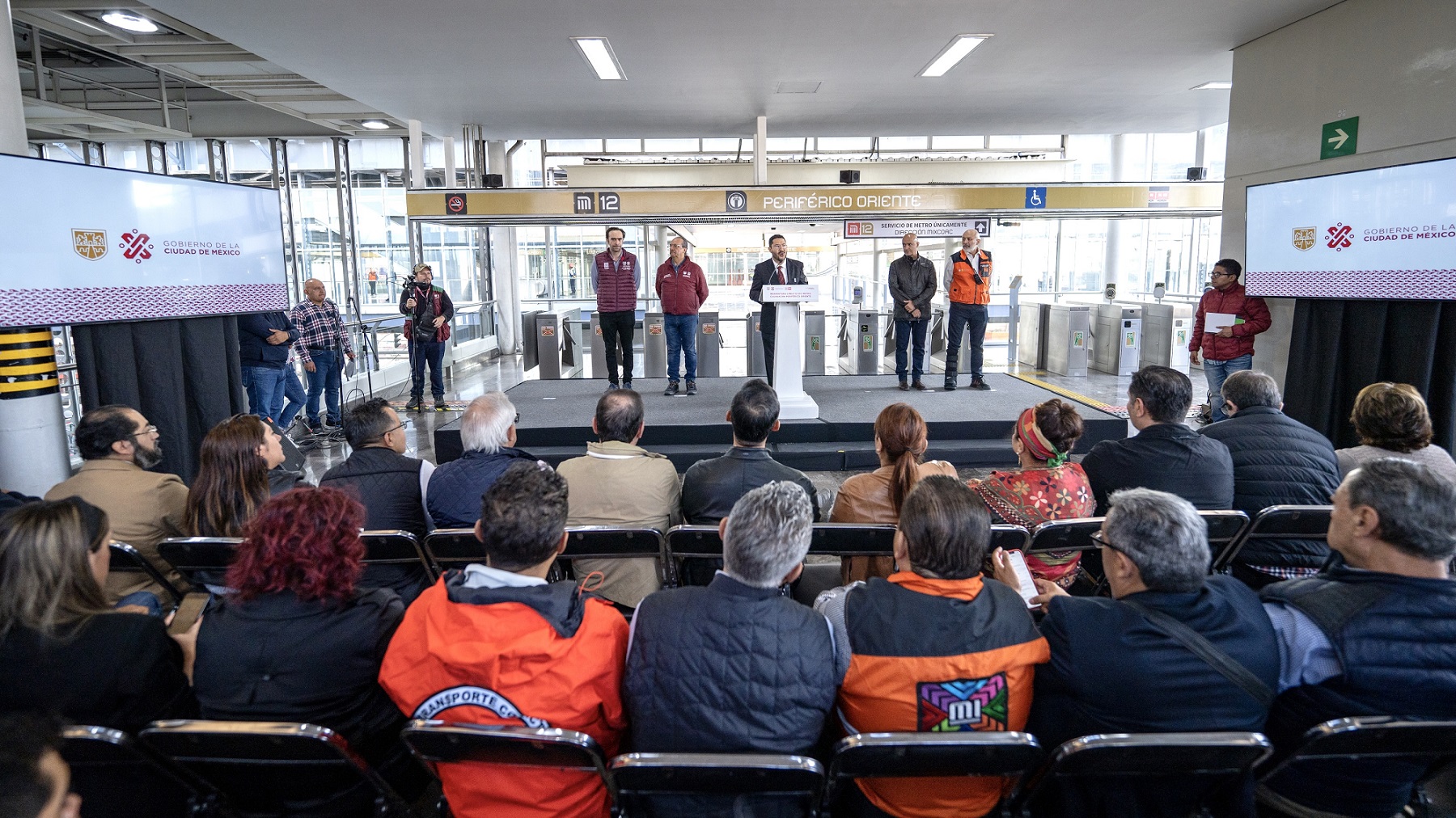 Encabeza Mart Batres Reapertura De La L Nea Del Stc Metro En El