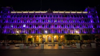 Ilumina SOBSE Edificios Capitalinos por Día Mundial del Lupus