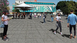 Rehabilita Gobierno Capitalino Plaza Garibaldi como parte de Revitalización Integral del Centro Histórico