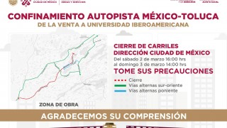 Confinamiento Autopista México-Toluca