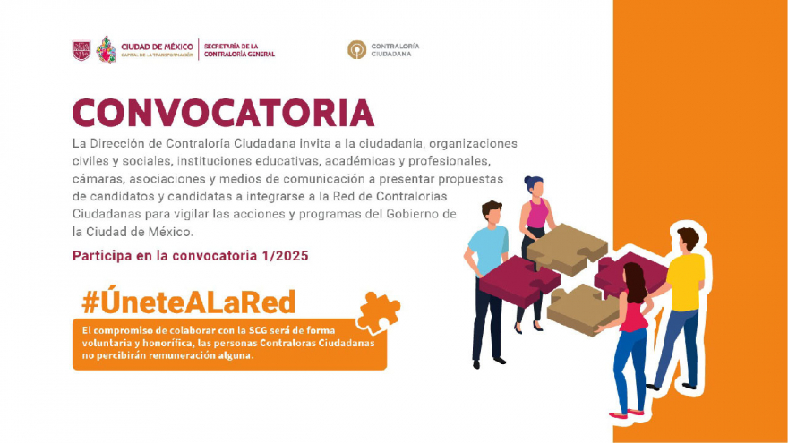 Convocatoria #Únete A La Red