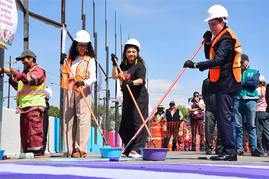 CLARA BRUGADA PONE EN MARCHA OBRAS DE REHABILITACIÓN EN LAS INMEDIACIONES DEL ESTADIO BANORTE_0007_SOBSE.jpg