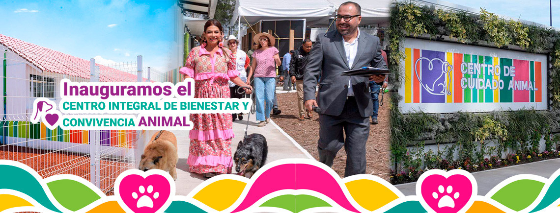 Inauguración centro de cuidado animal